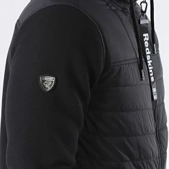 Promo 😀 Veste Zippée Capuche Turner Zinc Noir de Redskins 🌟 11 Promo 😀 Veste Zippée Capuche Turner Zinc Noir de Redskins 🌟 -Redskins Soldes redskins 225565 TURNER ZINC BLACK 20200716T133759 04