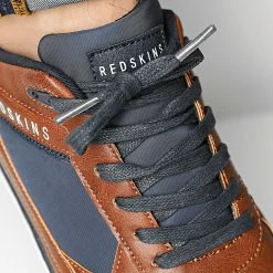 Coupon 🎁 Baskets Aurori KS2212P Cognac Marine de Redskins 🥰 -Redskins Soldes redskins 244986 KS2212P 268 20210105T143511 03