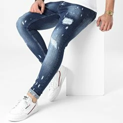 Promo 🛒 Jean Skinny Graph Bleu Denim de Redskins 🔥 7 Promo 🛒 Jean Skinny Graph Bleu Denim de Redskins 🔥 -Redskins Soldes redskins 252536 SKINNY GRAPH BLPD 20210415T160622 03