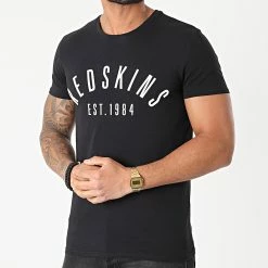 Nouveau 🔔 Tee 👕 Shirt Malcolm Calder Noir de Redskins 🔥 -Redskins Soldes redskins 254977 MALCOM CALDER BLACK 20210304T144209 03