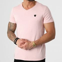 Budget 🌟 Tee 👚 Shirt Col V Mint 2 Aden Rose de Redskins 😀 -Redskins Soldes redskins 255583 MINT 2 ADAN VIEUX ROSE 20210311T155126 03