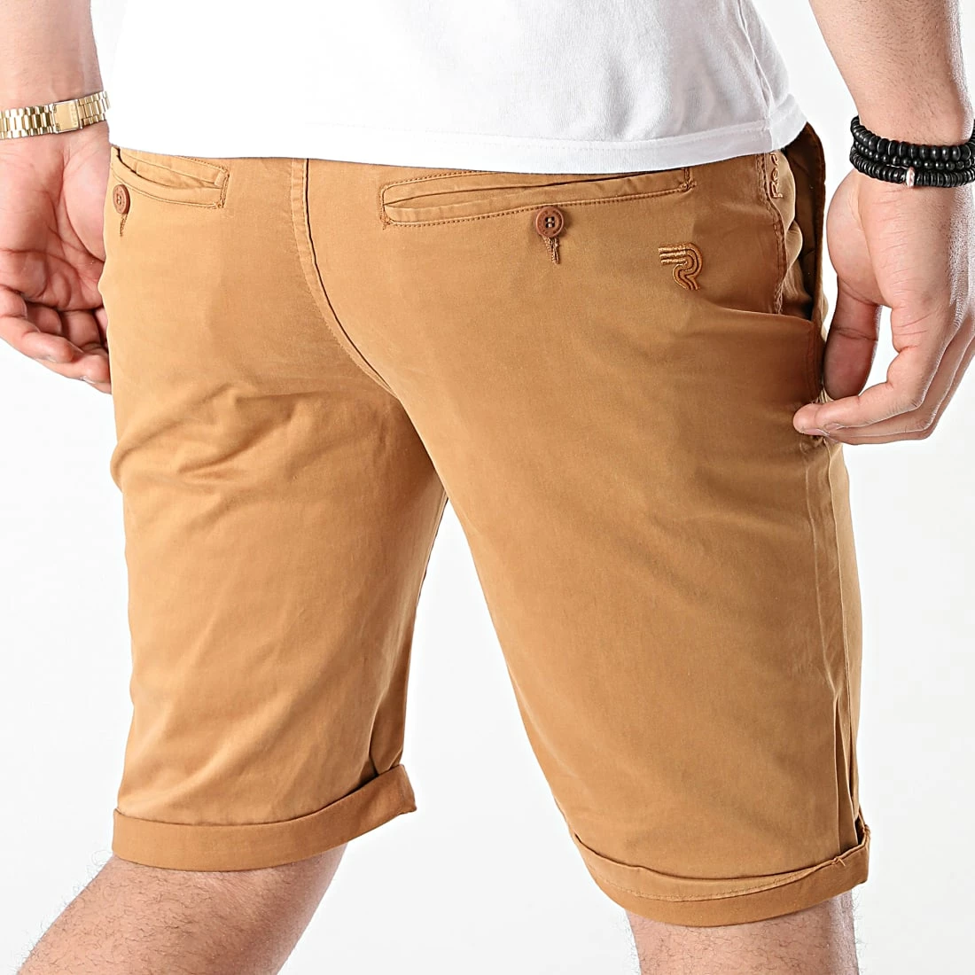 Bon marché ❤️ Short Chino Byebye Camel de Redskins 😀 5 Bon marché ❤️ Short Chino Byebye Camel de Redskins 😀 – Image 4