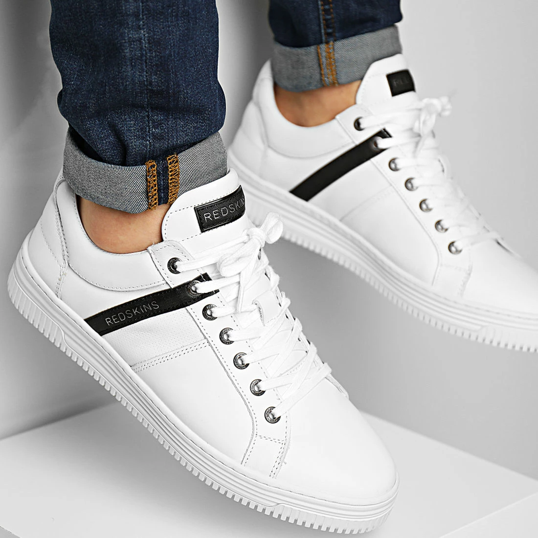 Grosses soldes ✨ Baskets Enoss ZP24101 Blanc de Redskins ✨ 3 Grosses soldes ✨ Baskets Enoss ZP24101 Blanc de Redskins ✨