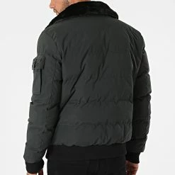 Nouveau 🔥 Doudoune Handed Sonos Vert Foncé de Redskins 👏 -Redskins Soldes redskins 281716 HANDED SONOS KHAKI 20210901T163701 04