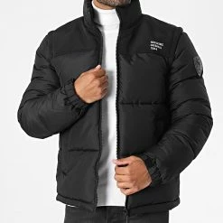 De gros ✨ Doudoune Capuche Puffer Hype Noir de Redskins ❤️