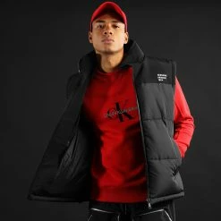 De gros ✨ Doudoune Capuche Puffer Hype Noir de Redskins ❤️ -Redskins Soldes redskins 282929 PUFFER HYPE BLAK 20211027T084636 05