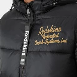 Remise 🔥 Doudoune Capuche Wallas Ford Noir Doré de Redskins 🤩 12 Remise 🔥 Doudoune Capuche Wallas Ford Noir Doré de Redskins 🤩 -Redskins Soldes redskins 283744 WALLAS FORD BLACK GOLD 20210910T140909 04