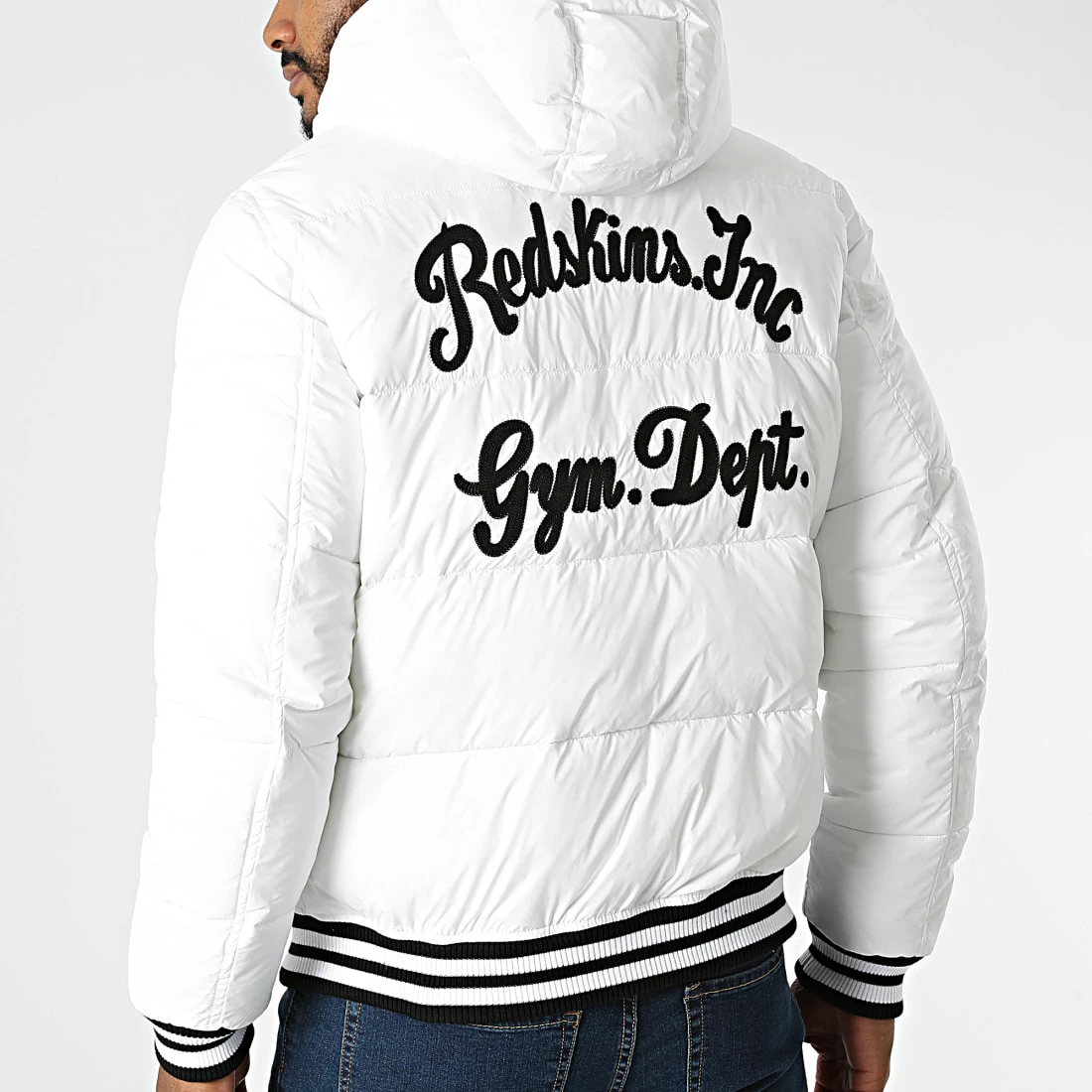 Acheter 🔔 Doudoune Capuche Wallas Ford Blanc de Redskins ❤️ 6 Acheter 🔔 Doudoune Capuche Wallas Ford Blanc de Redskins ❤️ – Image 4