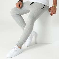 Vente flash ⭐ Pantalon Jogging Rza Poster Gris Chiné de Redskins 🔥 -Redskins Soldes redskins 286514 RZA POSTER HEGR 20210930T135744 03