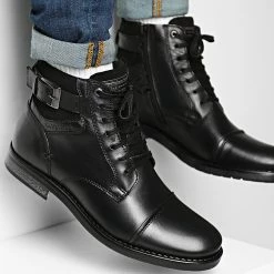 Vente flash 🧨 Boots Nuance LP03102 Noir de Redskins 🎁