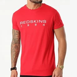 Grosses soldes ⌛ Tee 👚 Shirt Steelers Yard Rouge de Redskins 🎉