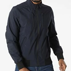 Coupon 🔥 Veste Zippée Holman Cawelo Bleu Marine de Redskins 🤩 -Redskins Soldes redskins 298366 HOLMAN CAWELO NAVY 20220124T155417 03