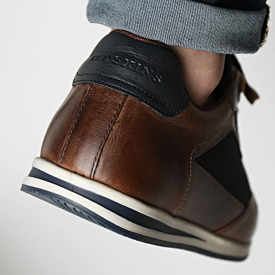 Meilleure vente 🤩 Baskets Linos KO5812P Cognac Marine de Redskins ✨ 6 Meilleure vente 🤩 Baskets Linos KO5812P Cognac Marine de Redskins ✨ – Image 4