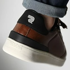 Coupon 👏 Baskets Mystere LP4418F Cognac Noir de Redskins ❤️ -Redskins Soldes redskins 301468 LP4418F COGNAC NOIR 20220210T144154 04