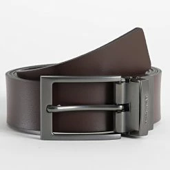 Remise 🤩 Coffret Ceinture Réversible Jacky Noir de Redskins 🎉 -Redskins Soldes redskins 307845 JACKY NOIR MARRON 20220325T145510 04