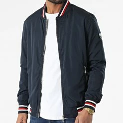 Vente flash 🌟 Veste Zippée Juan Sanders Marine de Redskins 🎁 -Redskins Soldes redskins 308687 JUAN SANDERS NAVY BLUE 20220317T152938 03