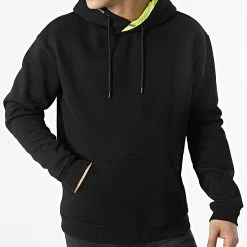 De gros ⭐ Sweat Capuche Nick Noir de Redskins 🥰 -Redskins Soldes redskins 308692 NICK POSTER BLACK 20220311T151239 03