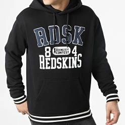 Meilleur prix 💯 Sweat Capuche Oakland Noir de Redskins 🛒 -Redskins Soldes redskins 308693 OAKLAND POSTER BLACK 20220311T151218 03