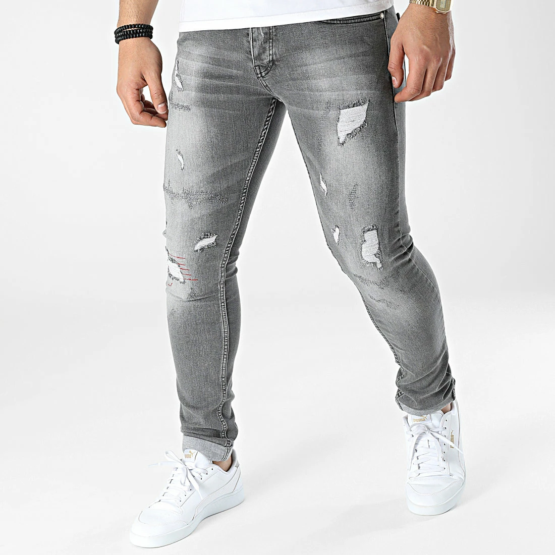 Meilleur prix 🧨 Jean Slim Steed Ground Gris de Redskins ⭐ 3 Meilleur prix 🧨 Jean Slim Steed Ground Gris de Redskins ⭐