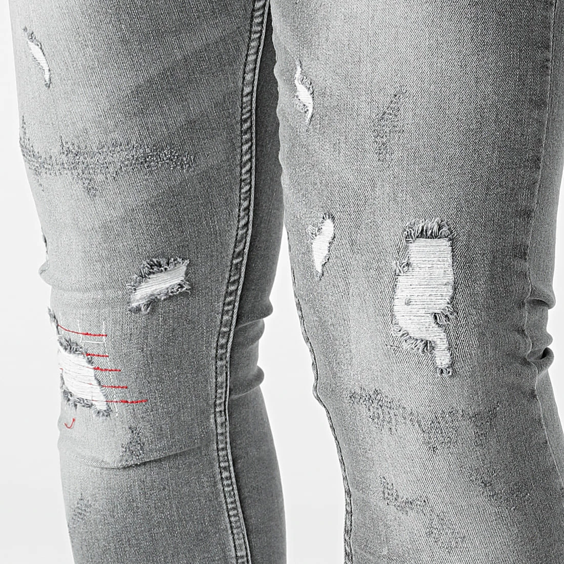 Meilleur prix 🧨 Jean Slim Steed Ground Gris de Redskins ⭐ 4 Meilleur prix 🧨 Jean Slim Steed Ground Gris de Redskins ⭐ – Image 2