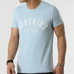 Acheter 🧨 Tee 👕 Shirt Malcom Calder Bleu Clair de Redskins ✔️