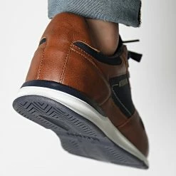 Budget 🔔 Baskets Actuel MD4212P Cognac Marine de Redskins 🛒 -Redskins Soldes redskins 312279 MD4212P COGNAC MARINE 20220401T151037 04