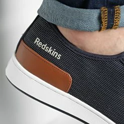 Le moins cher ✔️ Baskets Geant MO231DB Denim Cognac de Redskins 🎉 -Redskins Soldes redskins 312602 MO231DB DENIM COGNAC 20220404T161501 03