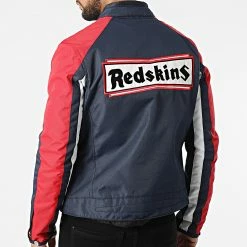 Meilleure vente 🌟 Veste Biker Tricolore Noty Cordway Bleu Marine Rouge de Redskins 😀 9 Meilleure vente 🌟 Veste Biker Tricolore Noty Cordway Bleu Marine Rouge de Redskins 😀 -Redskins Soldes redskins 314905 NOTY CORDWAY NAVY RED WHITE 20220421T150139 04