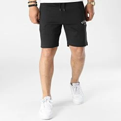 Meilleure vente ✔️ Short Jogging Ken Loft Noir de Redskins ✔️ -Redskins Soldes redskins 314986 KEN LOFT BLACK 20220420T145145 03