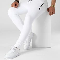 Acheter ⭐ Pantalon Jogging Rza Poster Blanc de Redskins ✨ -Redskins Soldes redskins 314991 RZA POSTER WHITE 20220422T100545 03