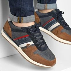 Sortie ❤️ Baskets Veridic MK641LA Marine Camel de Redskins 👍