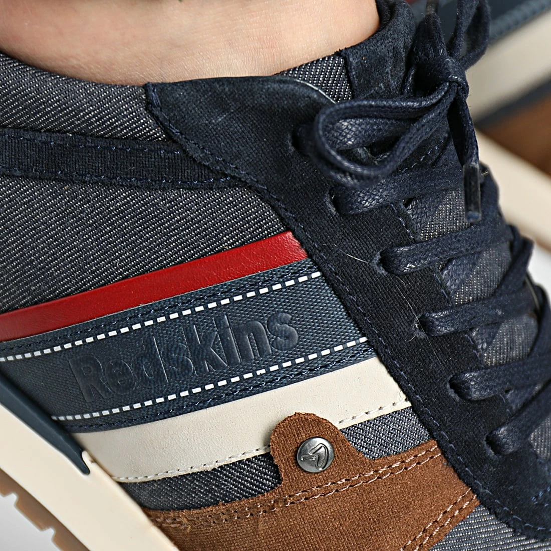 Sortie ❤️ Baskets Veridic MK641LA Marine Camel de Redskins 👍 4 Sortie ❤️ Baskets Veridic MK641LA Marine Camel de Redskins 👍 – Image 2