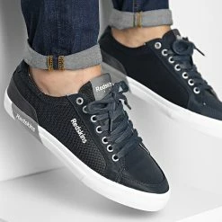 Meilleure affaire 👏 Baskets Foreman MO031XL Navy de Redskins 👍