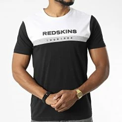 Coupon 😉 Tee 👕 Shirt Dina Calder Noir Blanc de Redskins 🛒 -Redskins Soldes redskins 328053 DINA CALDER BLACK WHITE 20220721T155056 03