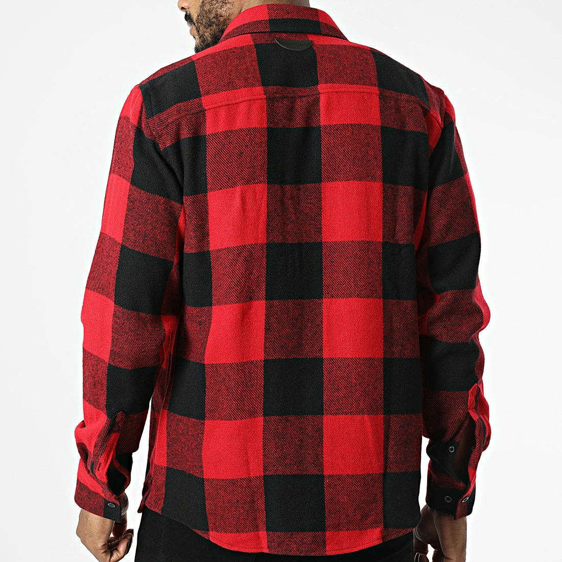 Offres 🔔 Chemise Manches Longues A Carreaux Eddie Milenio Rouge Noir de Redskins ⭐ 5 Offres 🔔 Chemise Manches Longues A Carreaux Eddie Milenio Rouge Noir de Redskins ⭐ – Image 4