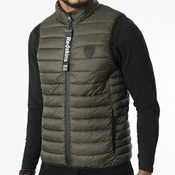 Acheter ✨ Doudoune Sans Manches Joe Helium Vert Kaki de Redskins 👏