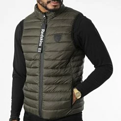 Acheter ✨ Doudoune Sans Manches Joe Helium Vert Kaki de Redskins 👏 -Redskins Soldes redskins 328070 JOE HELIUM KHAKI 20220721T160959 03