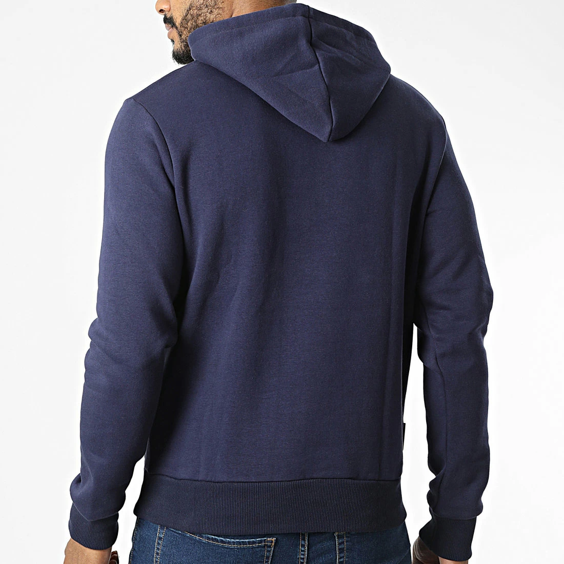 Grosses soldes ❤️ Sweat Capuche Luke Poster Bleu Marine Blanc de Redskins 😉 6 Grosses soldes ❤️ Sweat Capuche Luke Poster Bleu Marine Blanc de Redskins 😉 – Image 4