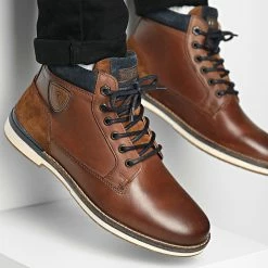 Bon marché 😀 Chaussures Accro LS021ZS Brandy Marine de Redskins 💯