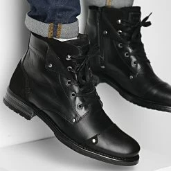 Sortie 🧨 Boots Yedos NK57102 Noir de Redskins 😀