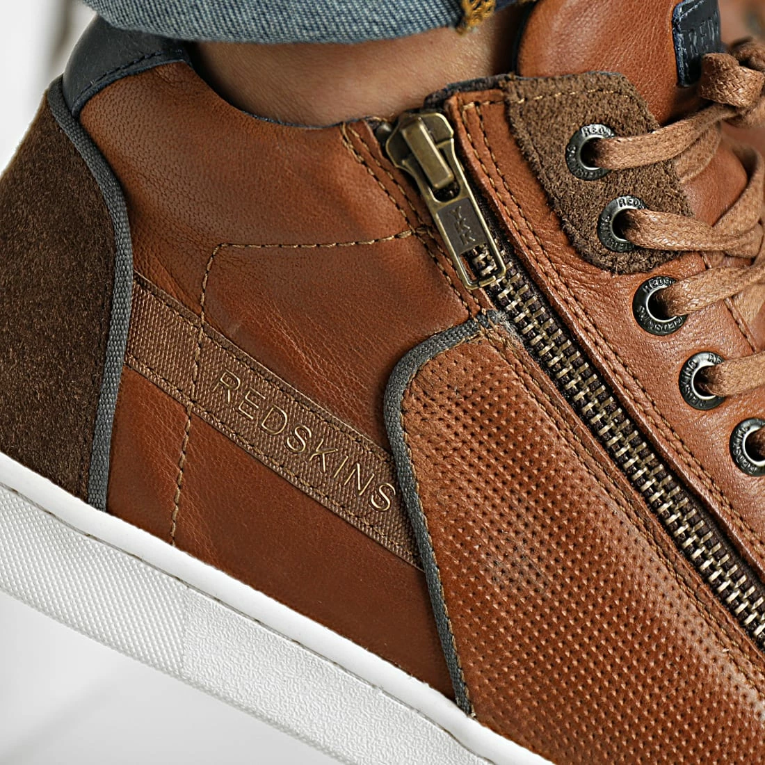 Budget ⌛ Baskets Dynamic NO791LN Cognac Marron de Redskins ⭐ 4 Budget ⌛ Baskets Dynamic NO791LN Cognac Marron de Redskins ⭐ – Image 2