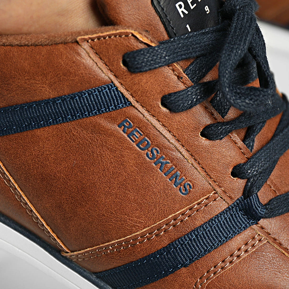 Acheter 🔥 Baskets Idrisso 2 JT2412P Cognac Marine de Redskins 🔔 4 Acheter 🔥 Baskets Idrisso 2 JT2412P Cognac Marine de Redskins 🔔 – Image 2