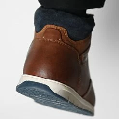 Le moins cher 🎉 Baskets Sadily NL8712P Cognac Marine de Redskins 🧨 -Redskins Soldes redskins 330265 NL8712P COGNAC MARINE 20220823T150257 04