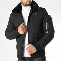 Bon marché 😀 Doudoune Handed Sonos Noir de Redskins 👍