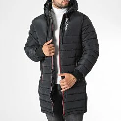 Promo ⌛ Doudoune Longue Capuche Darren Swell Noir de Redskins 😉