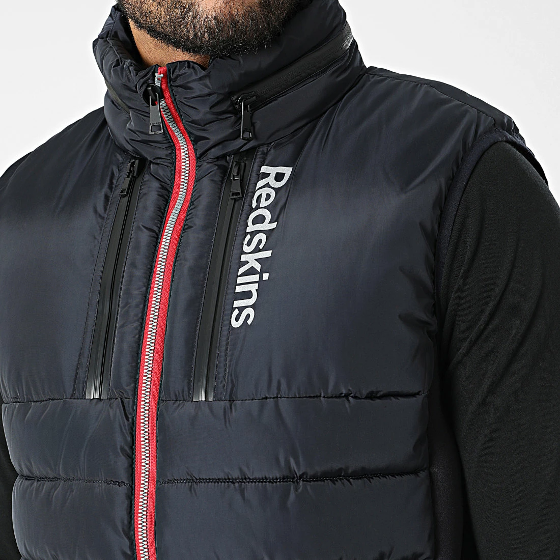 Sortie 👍 Doudoune Sans Manches Devon Swell Bleu Marine de Redskins ✨ 4 Sortie 👍 Doudoune Sans Manches Devon Swell Bleu Marine de Redskins ✨ – Image 2