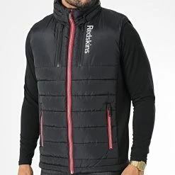 Le moins cher 🎉 Doudoune Sans Manches Devon Swell Noir de Redskins 😍