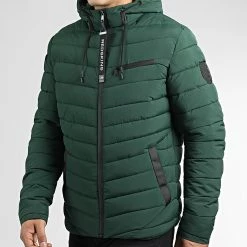 Offres 🧨 Doudoune Capuche Harper Lutetia Vert Foncé de Redskins ✔️