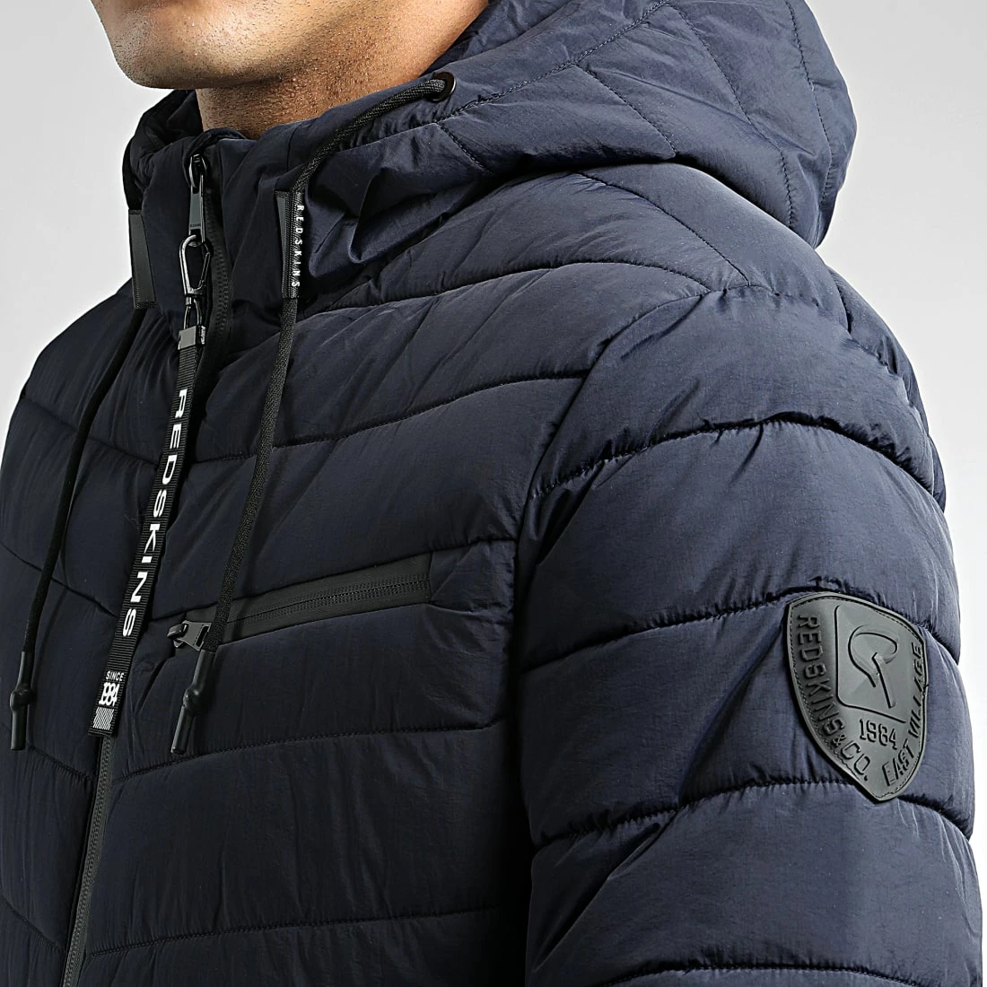 Meilleur prix 😍 Doudoune Capuche Harper Lutetia Bleu Marine de Redskins 😉 4 Meilleur prix 😍 Doudoune Capuche Harper Lutetia Bleu Marine de Redskins 😉 – Image 2