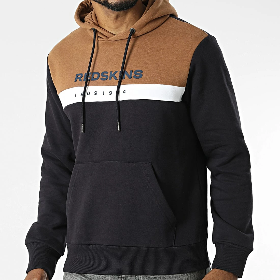 Le moins cher 😍 Sweat Capuche Berguson Poster Bleu Marine Camel de Redskins 🧨 3 Le moins cher 😍 Sweat Capuche Berguson Poster Bleu Marine Camel de Redskins 🧨